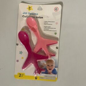 Pink Jet Spoons new in package